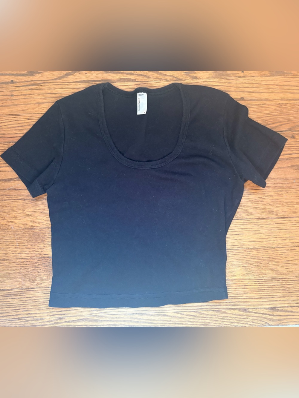 Vintage American Apparel cropped baby tee size M